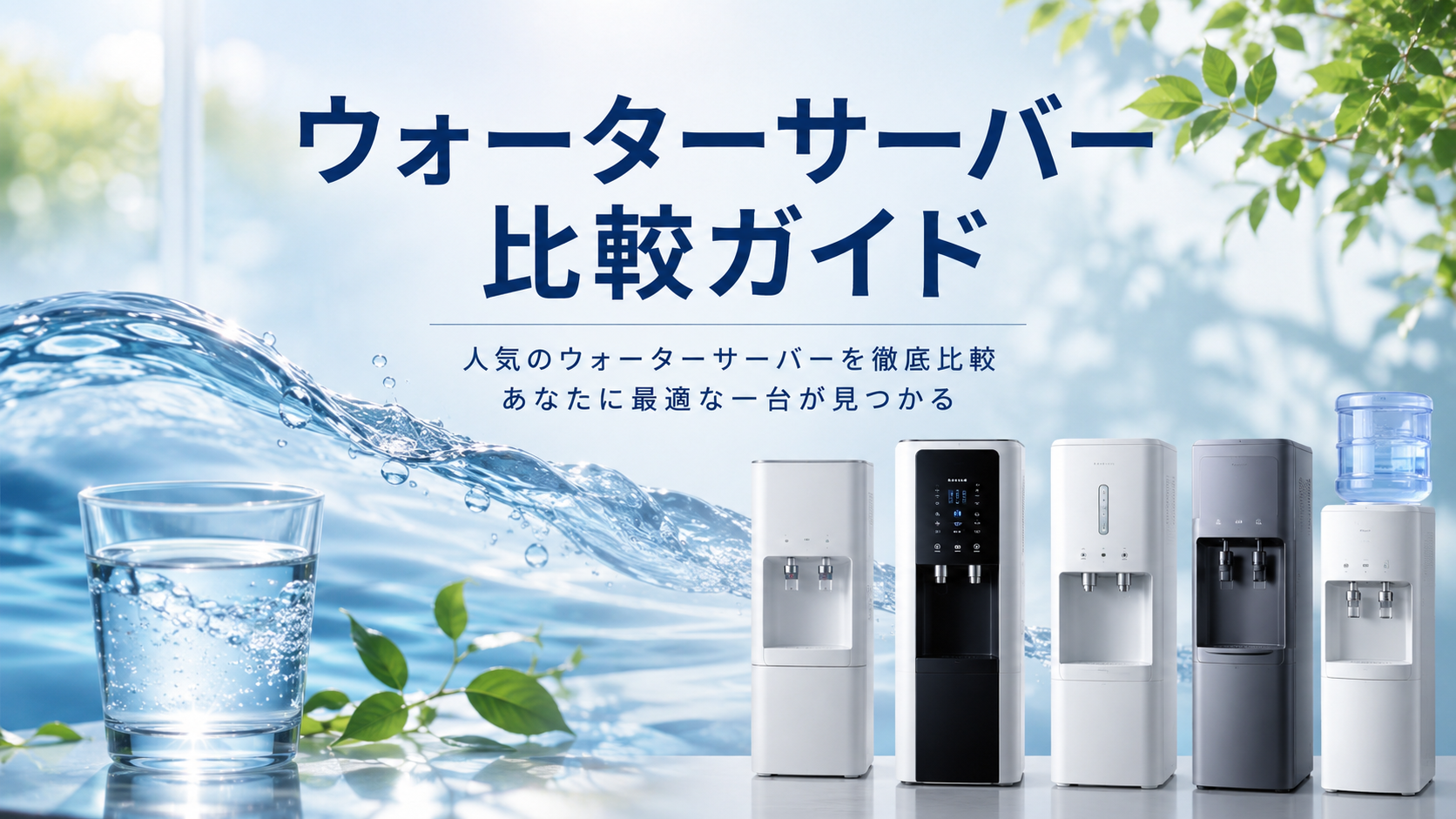 ウォーターサーバー比較ガイド